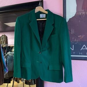 Vintage Coatree Men's Elegant Green Blazer 14